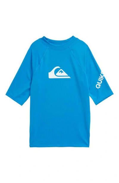 Quiksilver Kids' All Time Short Sleeve Surf T-shirt In Blithe