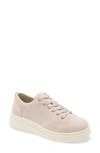 Camper Runner Up Sneaker In Pastel Pink Leather