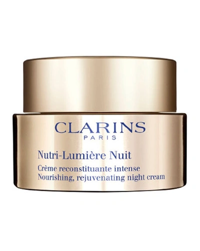 Clarins Unisex 1.6oz Nutri-lumiere Night Cream In Gray