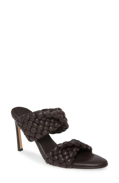 Bottega Veneta Padded Strap Sandal In Black