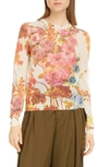 DRIES VAN NOTEN JESSY FLORAL PRINT SWEATER,JESSY 9710