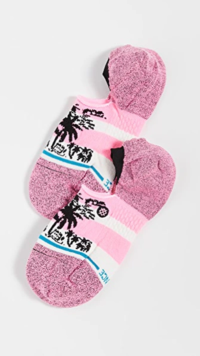 Stance Harbor Socks In Pink