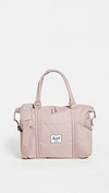 HERSCHEL SUPPLY CO STRAND SPROUT DUFFLE BAG ASH ROSE,HERSC32193