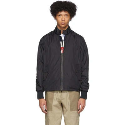 Moncler Wimereux Nylon Technique Jacket In Black