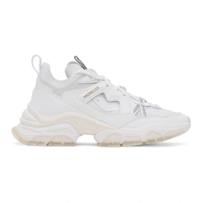 Moncler Mesh Panel Low-top 45mm Trainers In White
