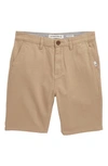 Quiksilver Kids' Everyday Chino Shorts In Plage