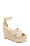 TORY BURCH SELBY ESPADRILLE WEDGE SANDAL,63522
