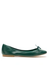 SARAH CHOFAKIAN SARITA LEATHER FLATS