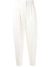 ALEXANDER MCQUEEN PLEATED TAPERED TROUSERS