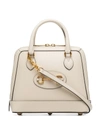 Gucci 1955 Horsebit Small Leather Top-handle Bag In White