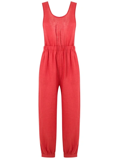 Clube Bossa Acelya Jumpsuit In Red
