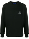 ETUDES STUDIO LOGO EMBROIDERED SWEATSHIRT