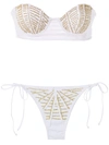 AMIR SLAMA BANDEAU BIKINI SET