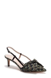 KATE SPADE MARSEILLE BOW POINTED TOE SLINGBACK PUMP,K0070