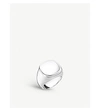 Thomas Sabo Rebel At Heart Sterling Silver Signet Ring In Silver