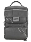 FENDI FENDI FF BUCKLED BACKPACK