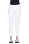 Akris Punto Frankie Stretch-cotton Pants In Cream