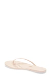 Tkees Glosses Leather Flip Flops In No. 24