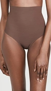 Commando Control Thong In Mocha