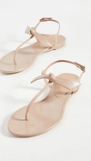 Alexandre Birman 10mm Jelly Clarita Rubber Thong Sandals In Marble