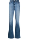 J Brand 1219 Runway High-rise Bootcut Jeans In Blue