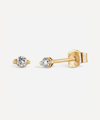 Dinny Hall 14ct Gold Shuga Diamond Stud Earrings In Gold