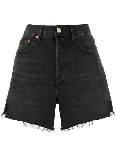 AGOLDE FRAYED EDGE SHORTS