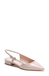 KATE SPADE MAE BOW SLINGBACK POINTED TOE FLAT,K0075