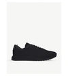 Officine Creative Race 17 Covered-sole Suede Trainers In Navy