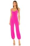 NORMA KAMALI X REVOLVE SLIP JOG JUMPSUIT,NKAM-WC53