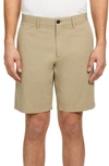 Theory Zaine Patton Regular Fit Shorts In Beige Stone