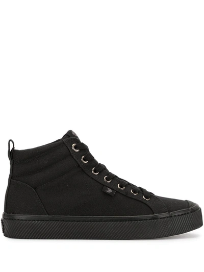 Cariuma Oca Canvas High-top Trainers In All Black