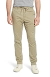 Robert Graham Sheckter Drawstring Chinos In Khaki