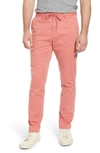 Robert Graham Sheckter Drawstring Chinos In Coral