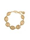 Goossens Cabochon Bead Bracelet In Gold