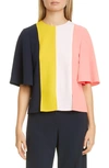 LELA ROSE COLORBLOCK TOP,S202972