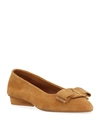 Ferragamo Women's Viva Embellished Slip On Pumps In Beechwood