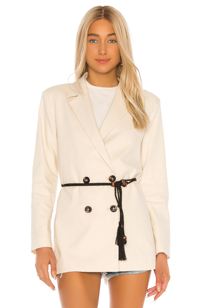 House Of Harlow 1960 X Revolve Elliot Jacket In Natural