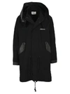 AMBUSH AMBUSH LOGO HOODED COAT