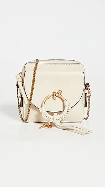 See By Chloé Joan Leather Camera Bag In Cement Beige