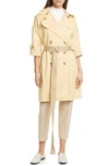 CLUB MONACO BELTED DOUBLE BREASTED TRENCH COAT,295789792001