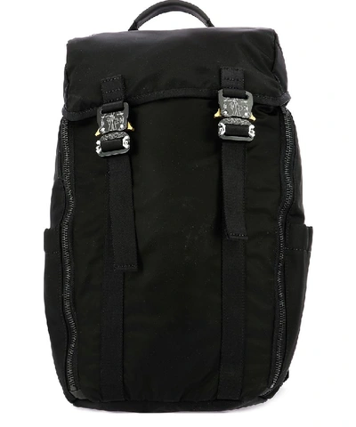 Moncler Genius Moncler X 1017 Alyx 9sm Buckle Detailed Backpack In Black