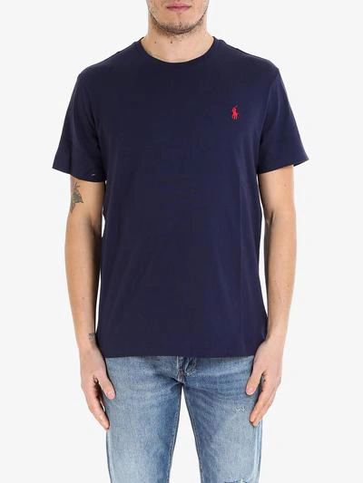 Polo Ralph Lauren Slim Fit T-shirt In Blue