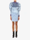 Gcds Short Dress In Blue