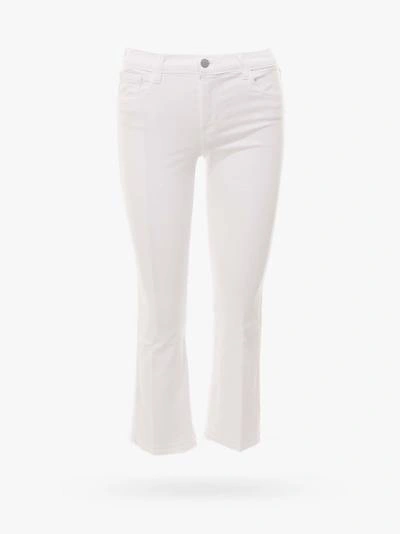 J Brand Selena Pants In White