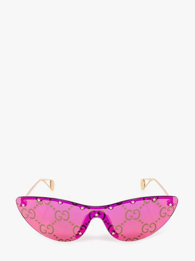 Gucci Sunglasses, Gc001380 In Gold