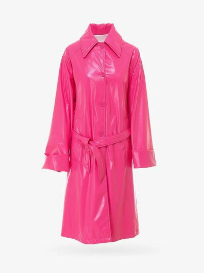 Mm6 Maison Margiela Trench In Pink
