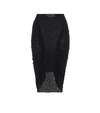 RICK OWENS LILIES JERSEY SKIRT,P00444811