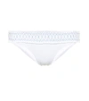 Heidi Klein Antilles Smocked Hipster Bikini Bottoms In White