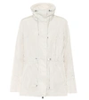 Moncler Ocre Cream Shell Jacket In Beige